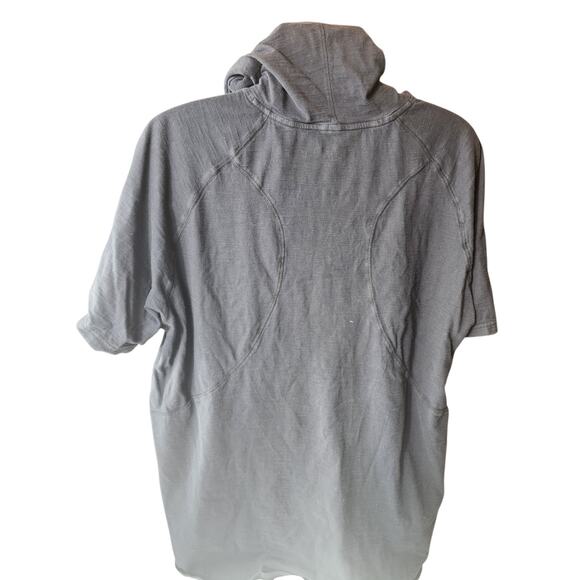 Under Armour Project Rock Hoodie Men XXL Bull Skull Graphic Short Sleeve Loose - Picture 15 of 16